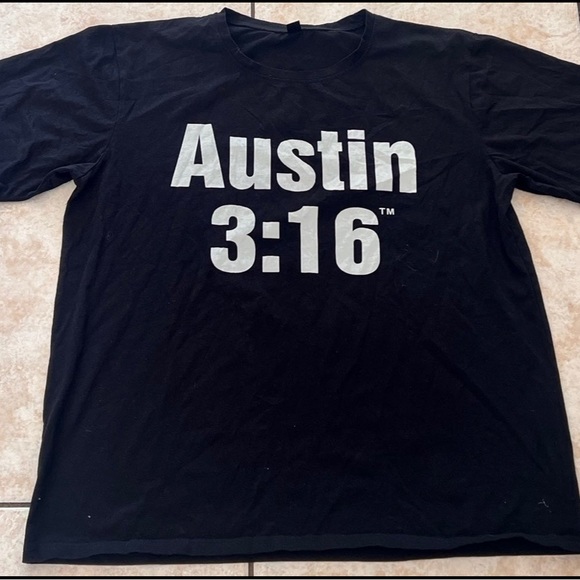 WWE LEGENDS AUSTIN 3:16 Stone Cold Steve Austin T-Shirt 2XL - Picture 3 of 4